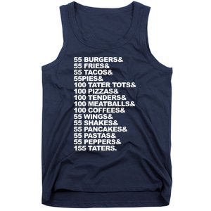 55 Burgers 55 Fries I Think You Should Leave Tank Top