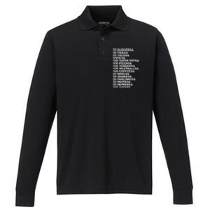 55 B.U.R.G.E.R.S 55 Fries I Think You Should Leave Performance Long Sleeve Polo