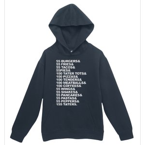 55 B.U.R.G.E.R.S 55 Fries I Think You Should Leave Urban Pullover Hoodie