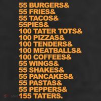 55 Burgers 55 Fries I Think You Should Leave 7 Panel Mesh Trucker Snapback Hat