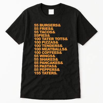 55 Burgers 55 Fries I Think You Should Leave Tall T-Shirt