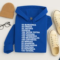 55 Burgers 55 Fries I Think You Should Leave Hoodie