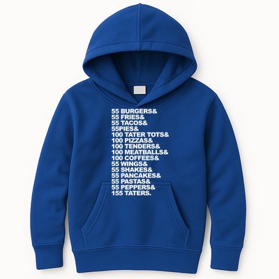 55 Burgers 55 Fries I Think You Should Leave Kids Hoodie