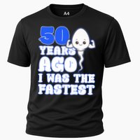 50th Birthday 50 Years Ago I Was The Fastest Cooling Performance Crew T-Shirt