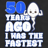 50th Birthday 50 Years Ago I Was The Fastest Beanie