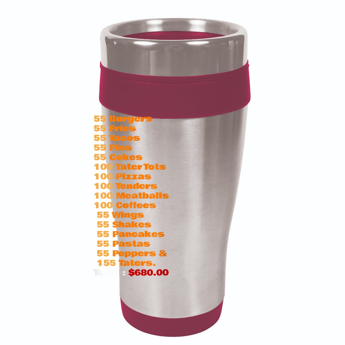 55 Burgers 55 Shakes 55 Fries Think You Should Leave Funny 15oz Campfire Ceramic Mug