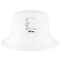 55 Burgers 55 Fries I Think You Should Leave Receipt Design Cool Comfort Performance Bucket Hat