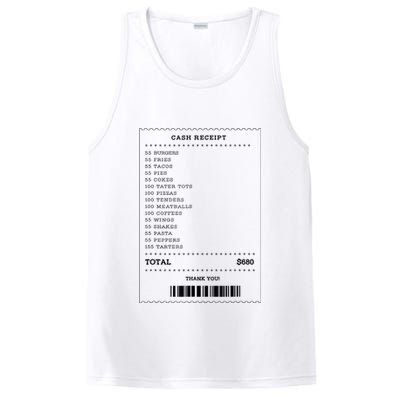 55 Burgers 55 Fries I Think You Should Leave Receipt Design PosiCharge Competitor Tank