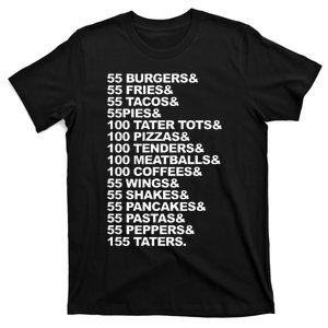 55 Burgers 55 Fries I Think You Should Leave T-Shirt