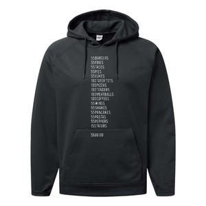 55 Burgers 55 Fries ITYSL Performance Fleece Hoodie