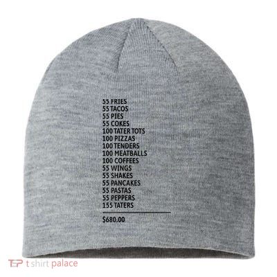 55 Burgers 55 Fries Sustainable Beanie