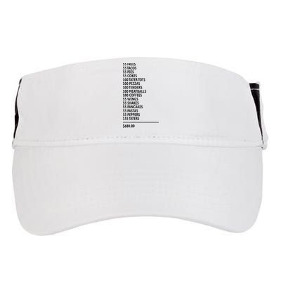 55 Burgers 55 Fries Adult Drive Performance Visor