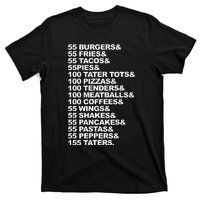 55 Burgers 55 Fries I Think You Should Leave T-Shirt