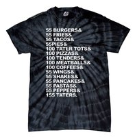 55 Burgers 55 Fries I Think You Should Leave Tie-Dye T-Shirt