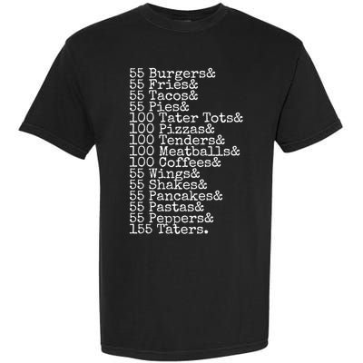 55 Burgers 55 Fries I Think You Should Leave Funny Sweatshirt Garment-Dyed Heavyweight T-Shirt
