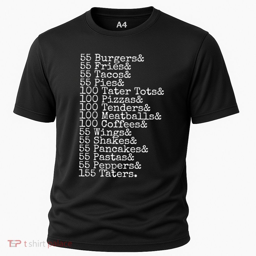 55 Burgers 55 Fries I Think You Should Leave Funny Sweatshirt Performance Shirt