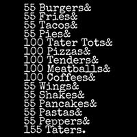 55 Burgers 55 Fries I Think You Should Leave Funny Sweatshirt Long Sleeve Shirt