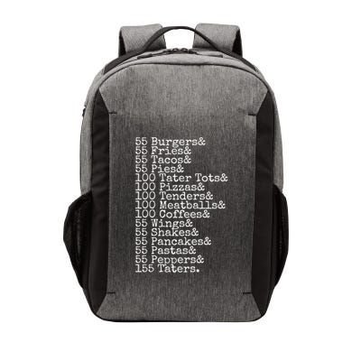 55 Burgers 55 Fries I Think You Should Leave Funny Sweatshirt Vector Backpack