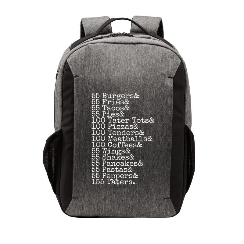 55 Burgers 55 Fries I Think You Should Leave Funny Sweatshirt Vector Backpack
