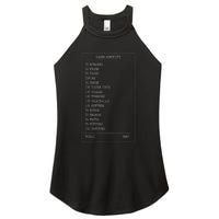 55 Burgers 55 Fries I Think You Should Leave Receipt Design Women's Perfect Tri Rocker Tank