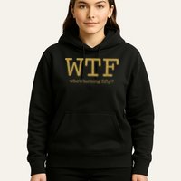 50th Birthday 50 Years Old - WTF Who's Turning Fifty Hoodie