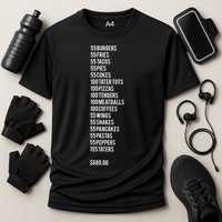 55 Burgers 55 Fries ITYSL Cooling Performance Crew T-Shirt