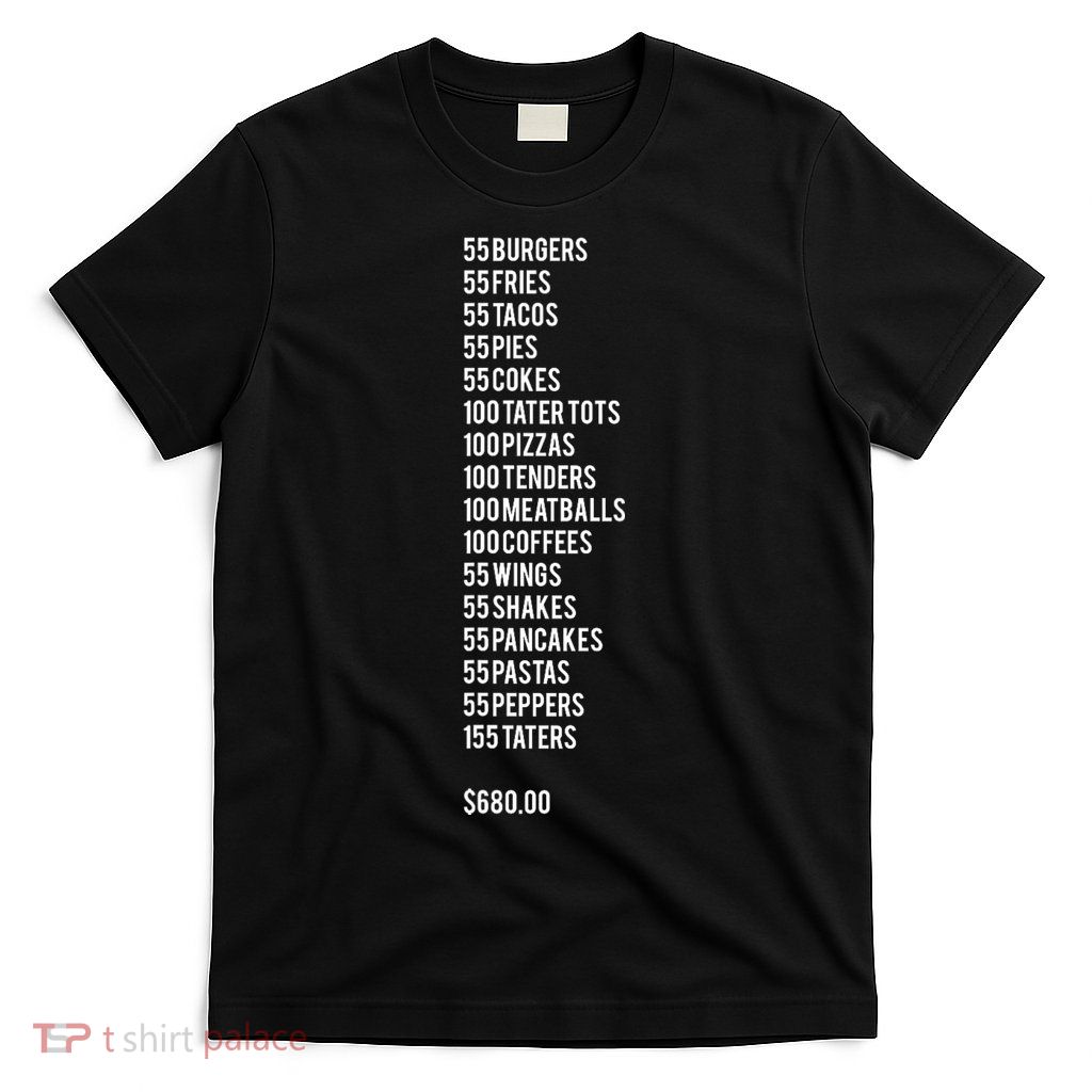 55 Burgers 55 Fries ITYSL T-Shirt