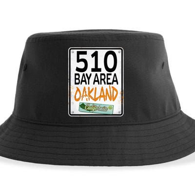 510 Bay Area Oakland California Sustainable Bucket Hat