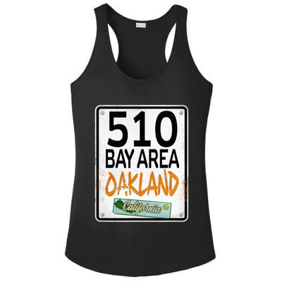 510 Bay Area Oakland California Ladies PosiCharge Competitor Racerback Tank