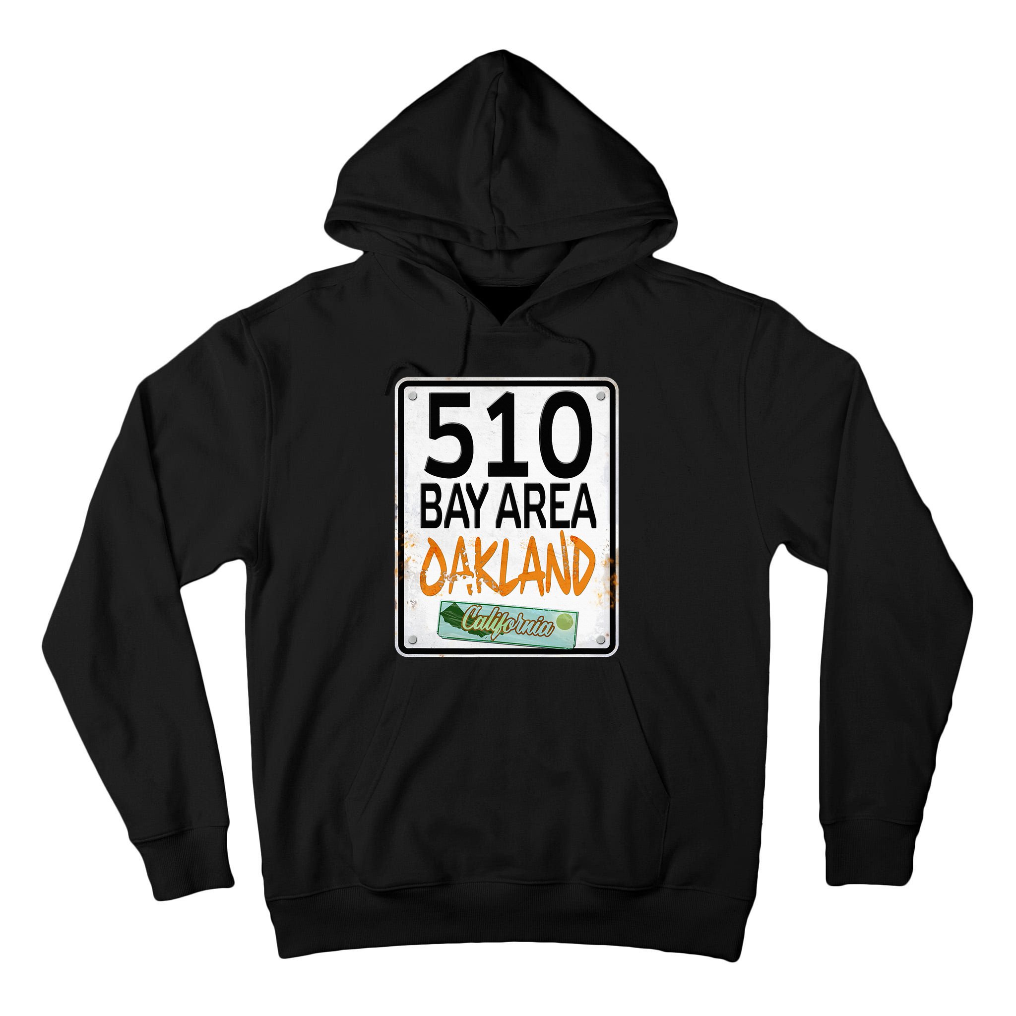 510 Bay Area Oakland California Tall Hoodie