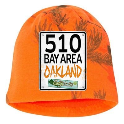 510 Bay Area Oakland California Kati - Camo Knit Beanie