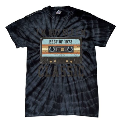 50 Birthday Best of 1973 50th Birthday BDay Tie-Dye T-Shirt