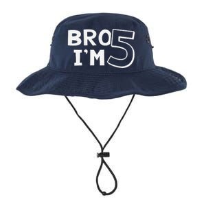 5th Birthday Boy Bro I’M 5 Year Old Five Fifth Party Legacy Cool Fit Booney Bucket Hat