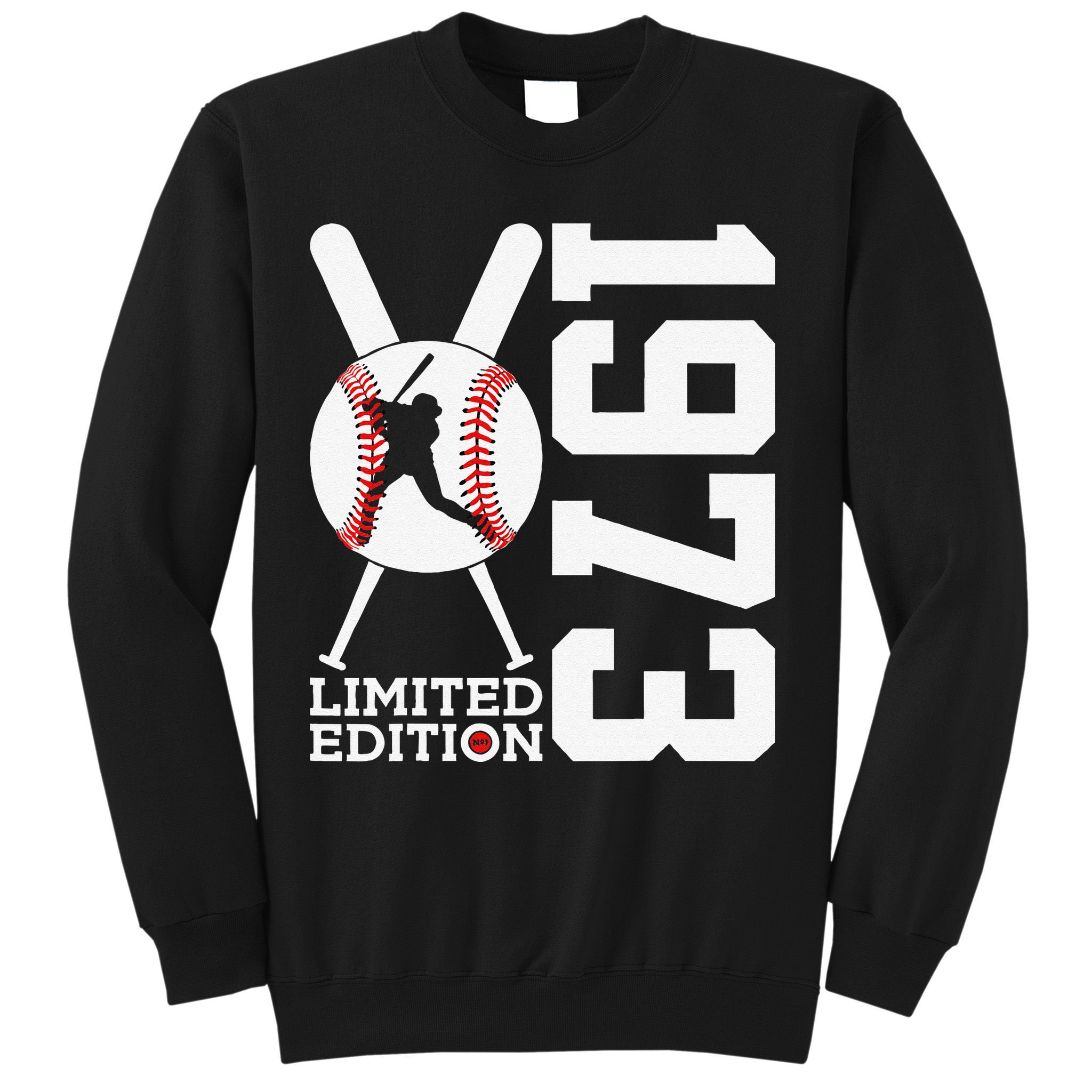 50th Birthday Baseball Limited Edition 1973 Sweatshirt
