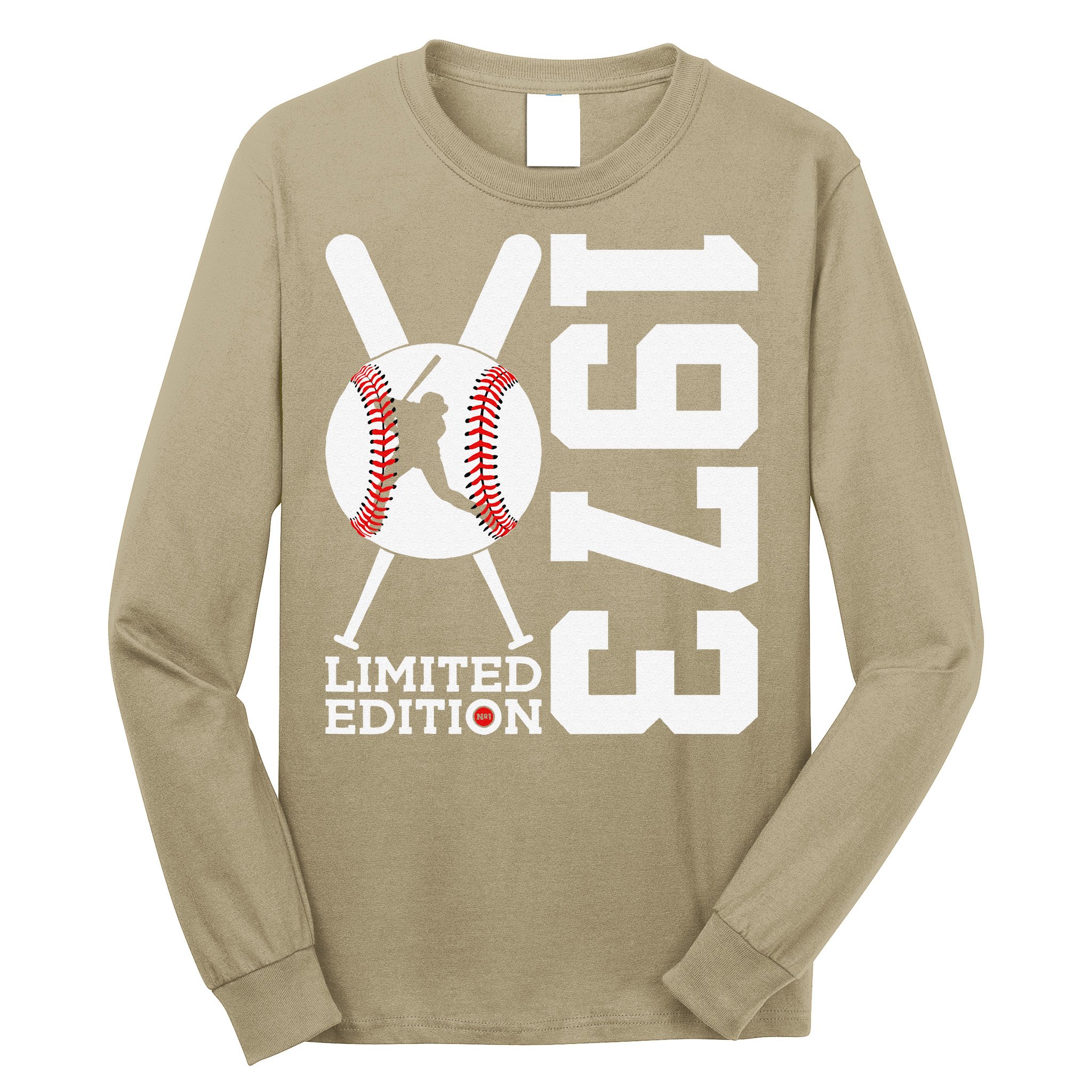 50th Birthday Baseball Limited Edition 1973 Long Sleeve Shirt