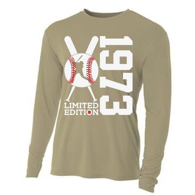 50th Birthday Baseball Limited Edition 1973 Cooling Performance Long Sleeve Crew