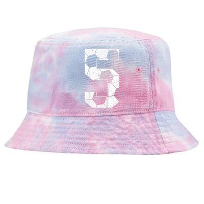 5th Birthday Boy Soccer Player Football 5 Years Old Tie-Dyed Bucket Hat