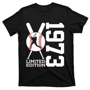 50th Birthday Baseball Limited Edition 1973 T-Shirt