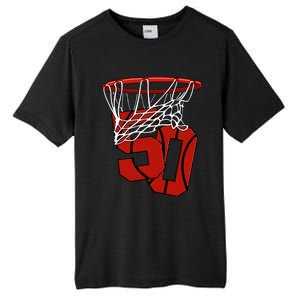 50th Basketball Birthday Basketball And Streetball Gift Tall Fusion ChromaSoft Performance T-Shirt