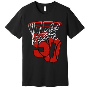 50th Basketball Birthday Basketball And Streetball Gift Premium T-Shirt