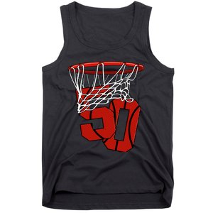 50th Basketball Birthday Basketball And Streetball Gift Tank Top