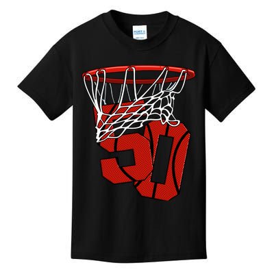 50th Basketball Birthday Basketball And Streetball Gift Kids T-Shirt