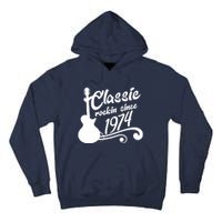 50th Birthday Classic Rockin Since 1974 Tall Hoodie