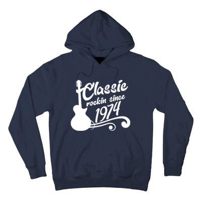 50th Birthday Classic Rockin Since 1974 Tall Hoodie