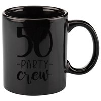 50th Birthday Crew 50 Party Group Friends 11oz C Handle Ceramic Mug