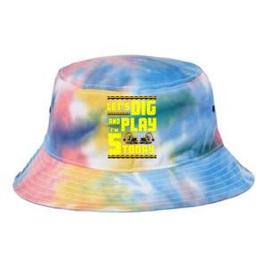 5th Birthday Construction Tie Dye Newport Bucket Hat