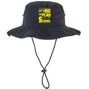 5th Birthday Construction Legacy Cool Fit Booney Bucket Hat