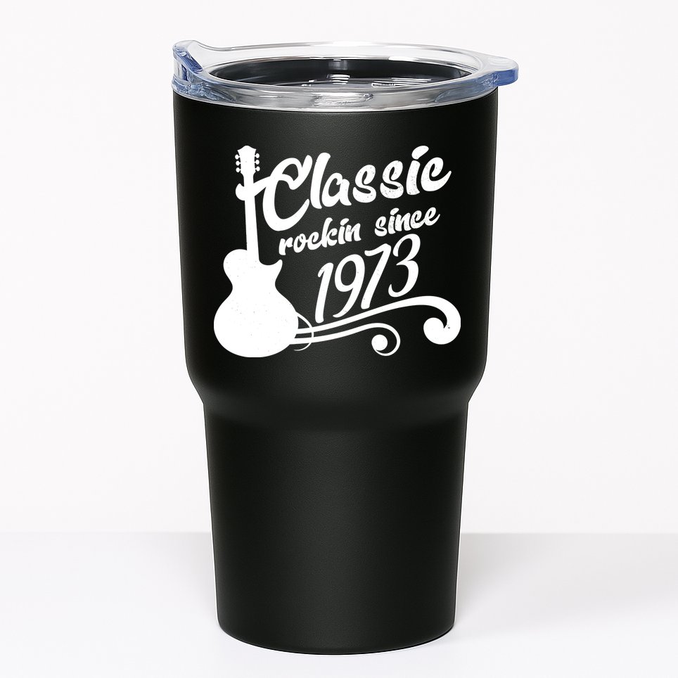 50th Birthday Classic Rockin Since 1973 Tumbler