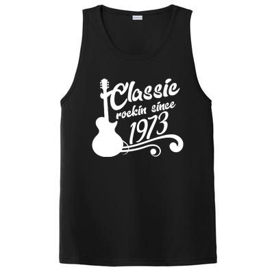 50th Birthday Classic Rockin Since 1973 PosiCharge Competitor Tank