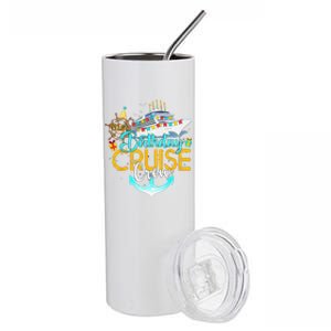 51st Birthday Cruise Crew 51 Years Old Birthday Party Squad Stainless Steel Tumbler